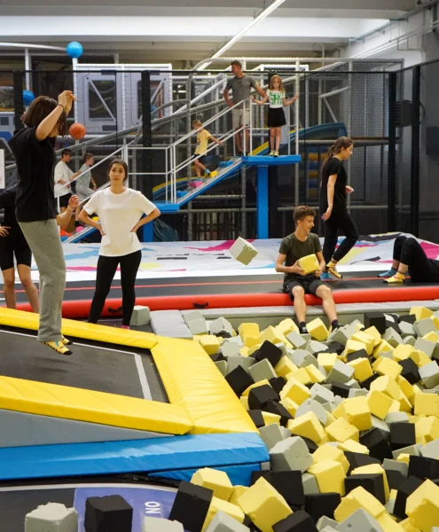 Боунс парк во время летнего лагеря в Словакии