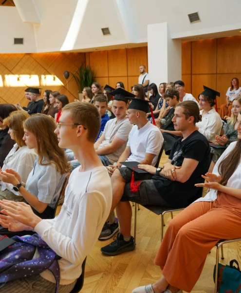 Выпускной летнего курса в Словакии