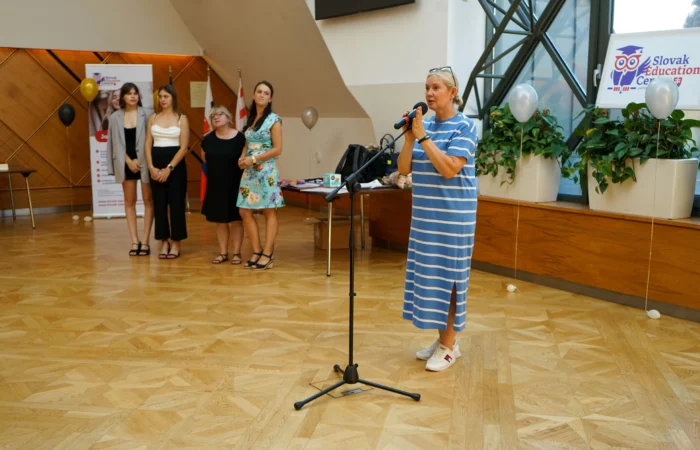 Речь директора Slovak Education Centre