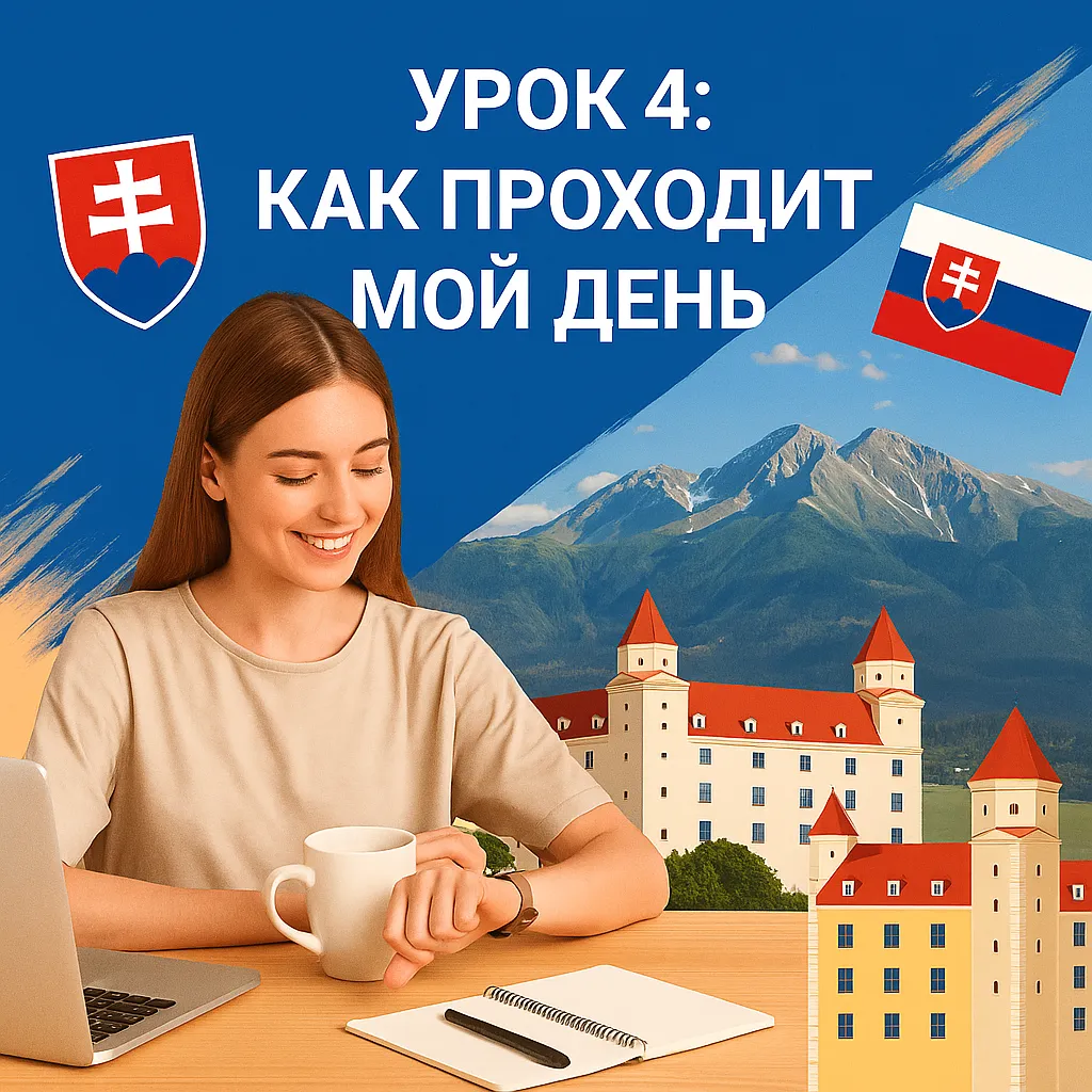 Изучение словацкого языка — ежедневный распорядок дня