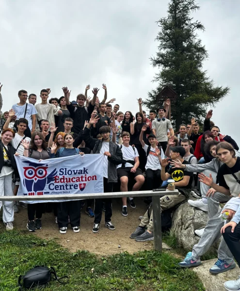 Поездка в высокие татры с летним языковым лагерем Slovak Education Centre